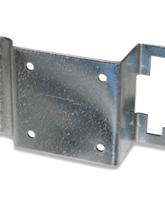 Bracket single for 1"-tube on trough couplg. standing